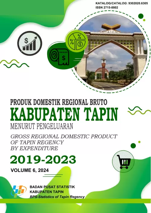 Produk Domestik Regional Bruto Kabupaten Tapin Menurut Pengeluaran 2019-2023