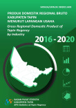 Produk Domestik Regional Bruto Kabupaten Tapin Menurut Lapangan Usaha 2016-2020